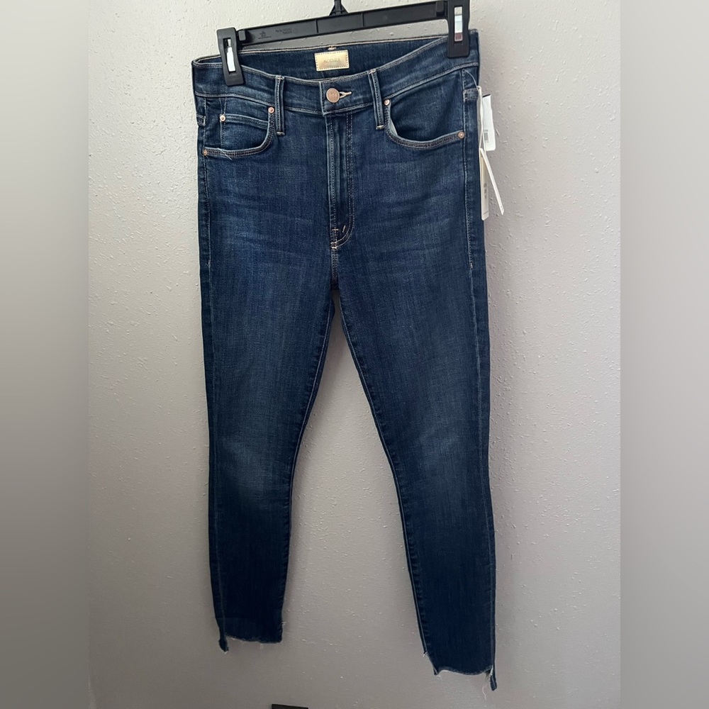 Mother The Stunner Zip Two Step Fray in Girl Crush Size 27 New